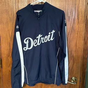 Detroit Tigers Majestic brand pullover